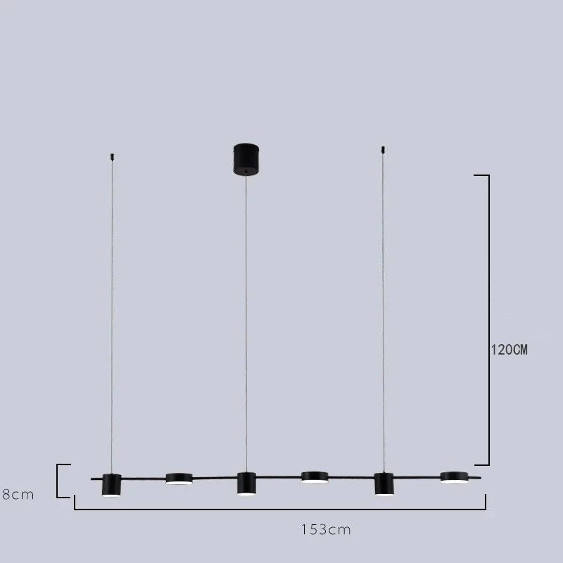 Nordic Minimalist Head Chandelier Pendant Light