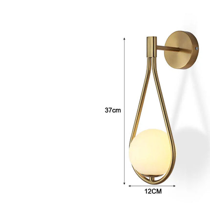 Lámpara de pared colgante minimalista nórdica
