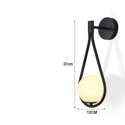 Lámpara de pared colgante minimalista nórdica
