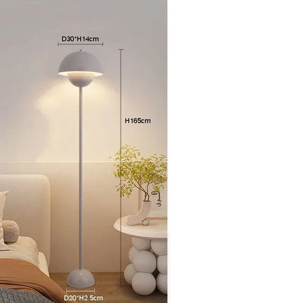 Nordische bunte Pilz-Stehlampe