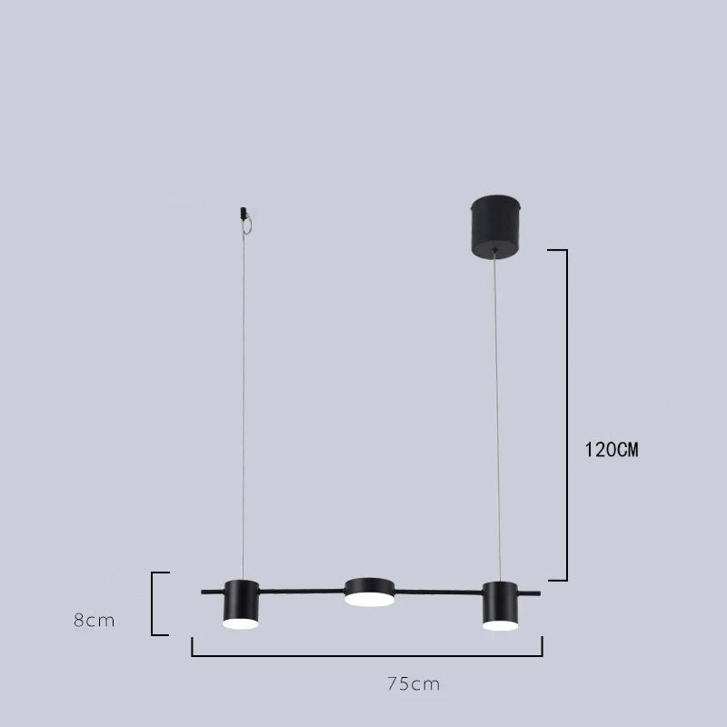 Nordic Minimalist Head Chandelier Pendant Light