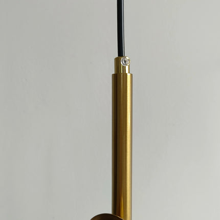 Lámpara colgante LED de brazo vertical moderna nórdica