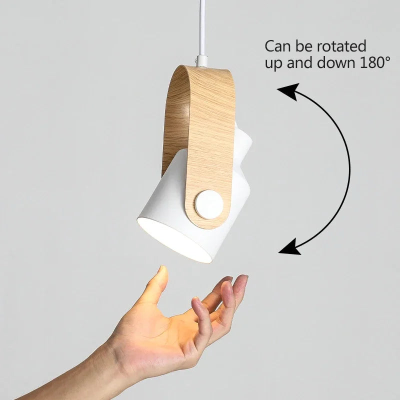 Nordic Style Adjustable LED Pendant Light