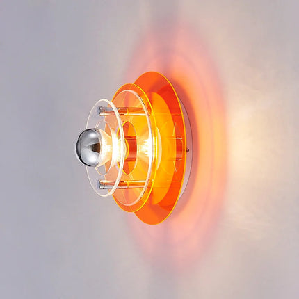 Retro Bunte 3D LED Wandleuchte