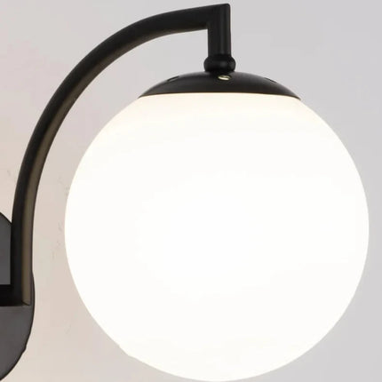 Nordische LED-Glaskugel-Wandleuchte