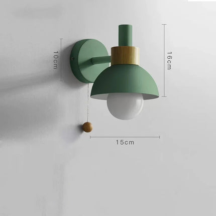 Bunte Macaron LED-Wandleuchte