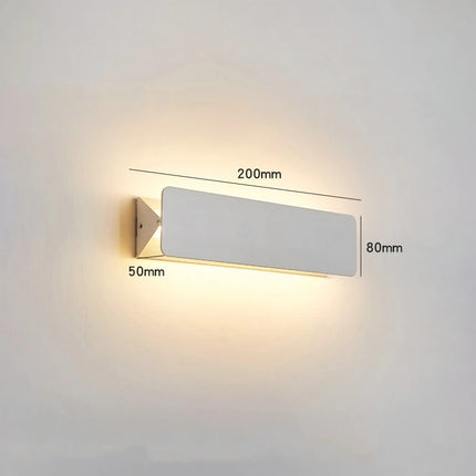 Verstellbare LED-Wandleuchte aus Aluminium