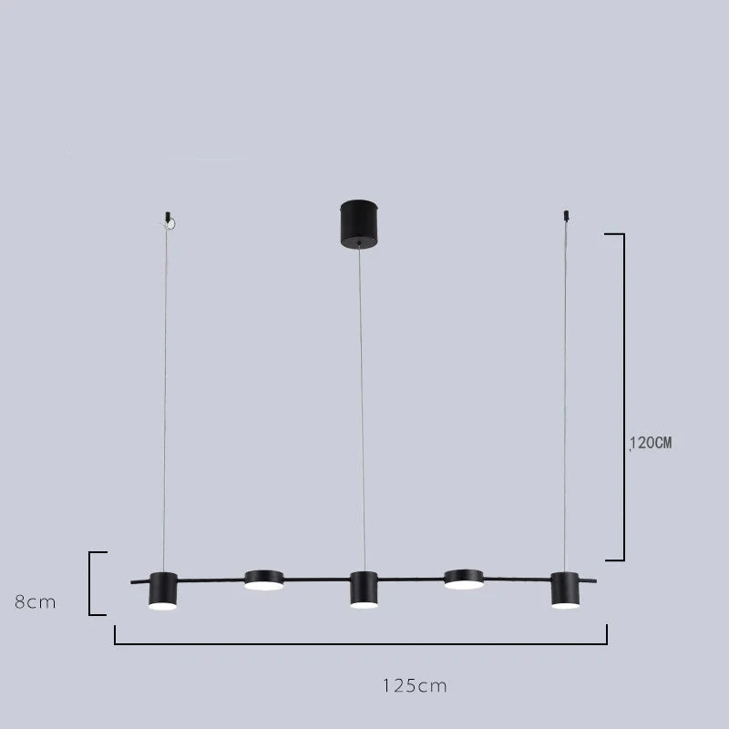 Nordic Minimalist Head Chandelier Pendant Light
