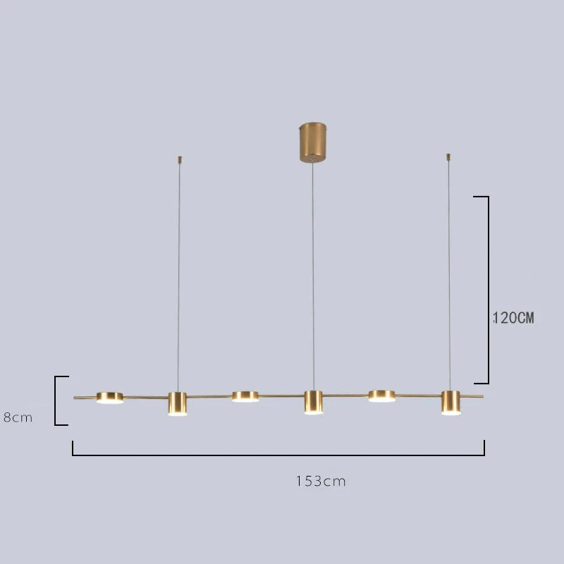 Nordic Minimalist Head Chandelier Pendant Light