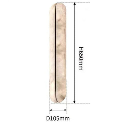 Lámpara de pared moderna de línea de mármol