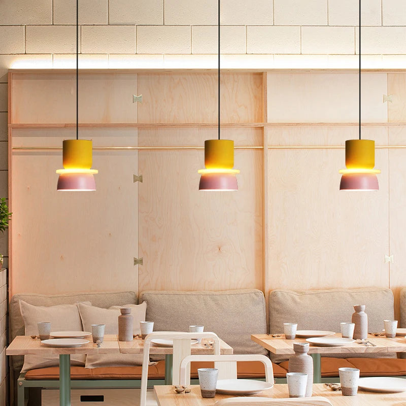 Nordic Colorful Modern Hanging Lamp