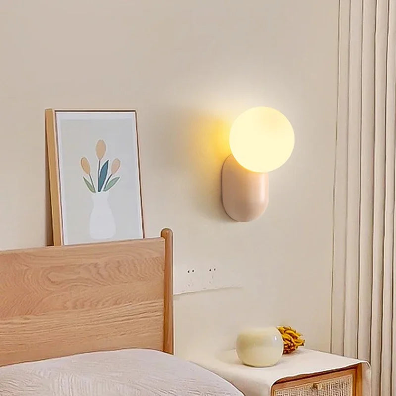 Applique Minimaliste Murale LED Macaron
