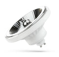 Ampoule LED AR111 culot GU10 3000K 12 W, packshot sur fond blanc