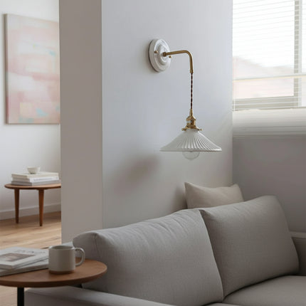 Lámpara colgante de pared de cerámica LED