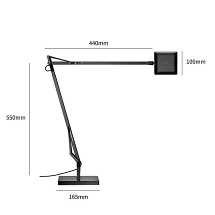 Verstellbare italienische LED-Schreibtischlampe