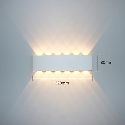 Wasserdichte Aluminium-LED-Wandleuchte