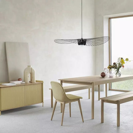 French Design Hat LED Pendant Light