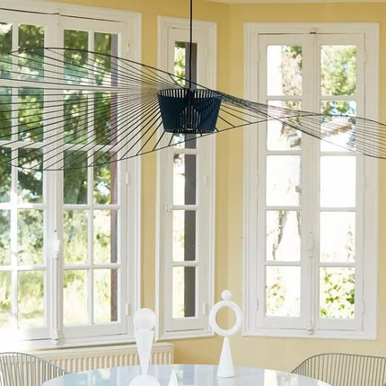 French Design Hat LED Pendant Light