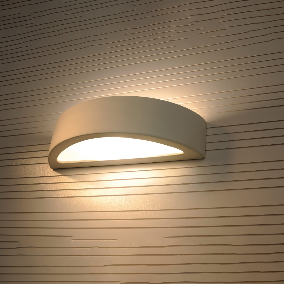 Applique Céramique Demi-Cercle LED