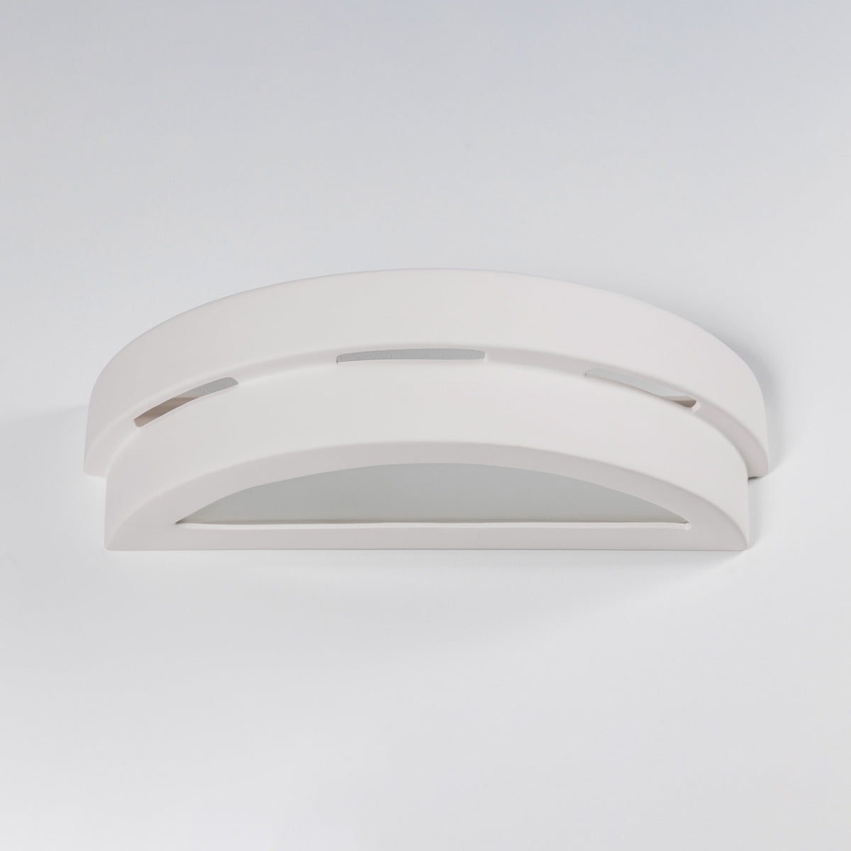 Minimalist Ceramic Helix Wall Light