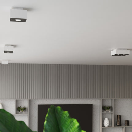 Raffinierte weiße LED-Deckenleuchte