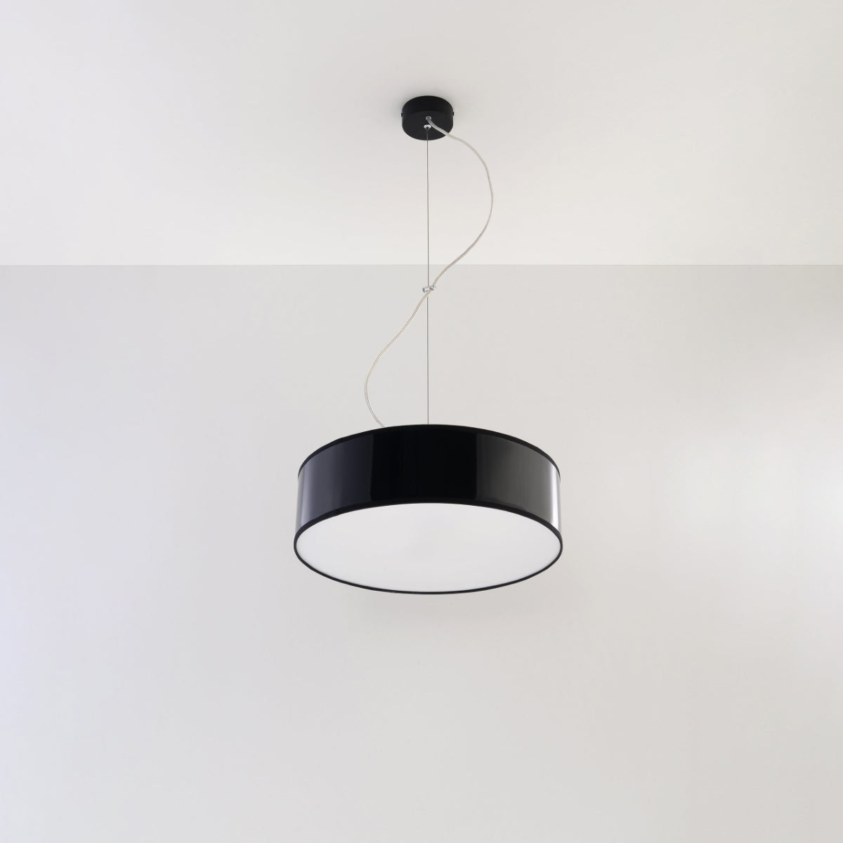 Lampe suspendue Arène 35 noir