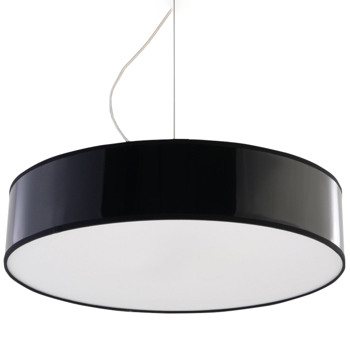 Lampe suspendue Arène 45 noir