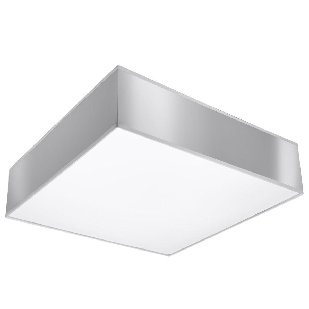 Ceiling light Platform Square 35 gray