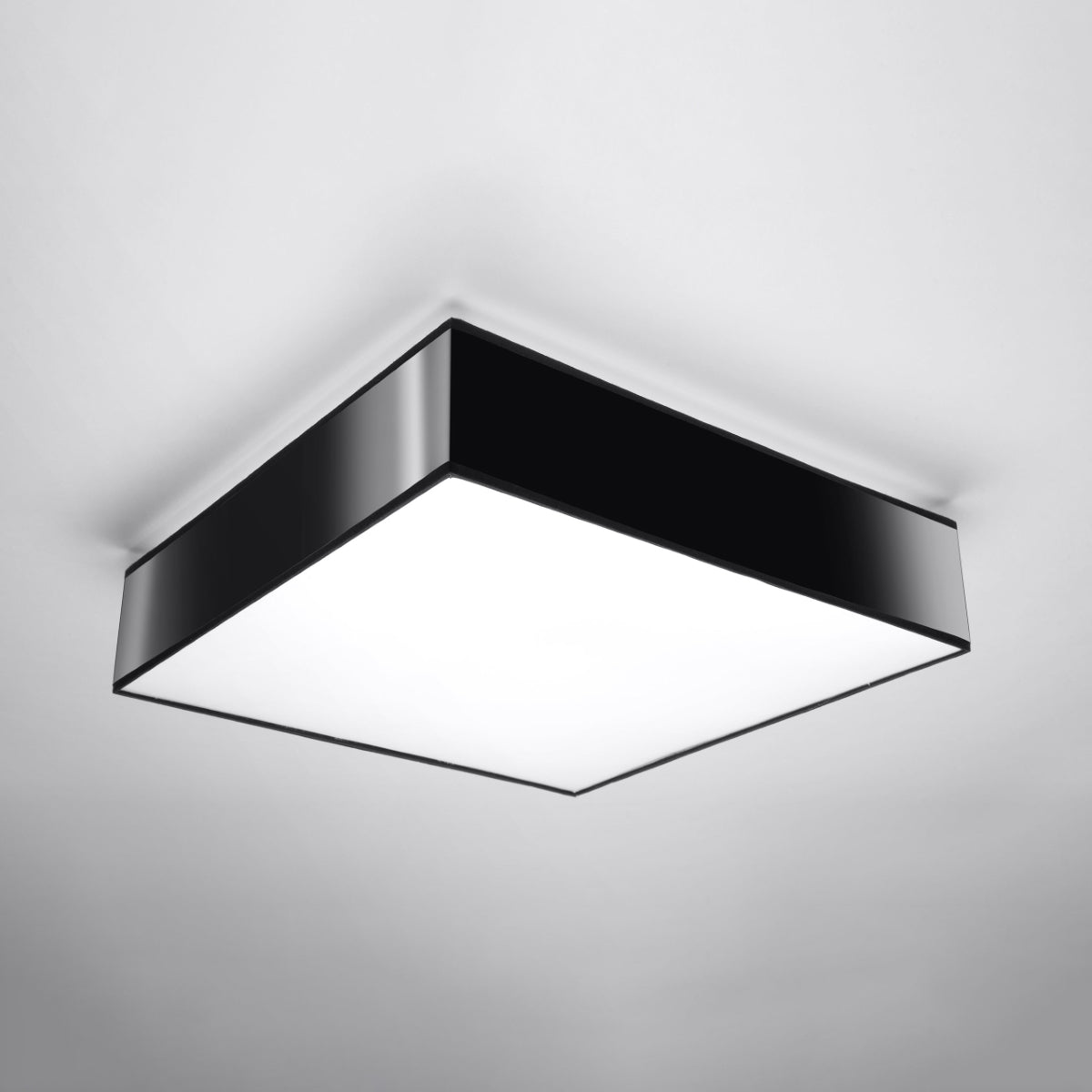 Ceiling light Platform Square 45 black