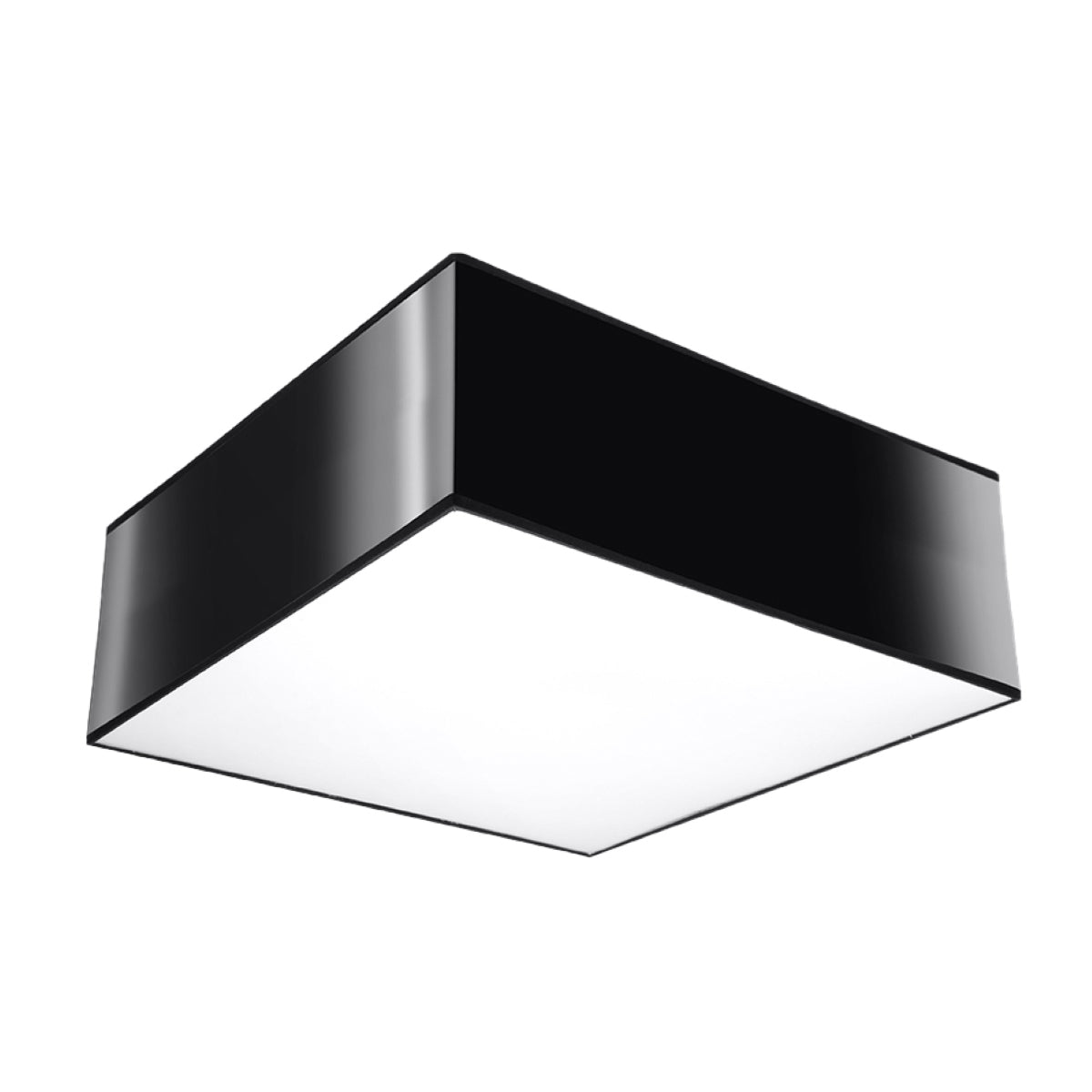 Ceiling light Platform Square 25 black