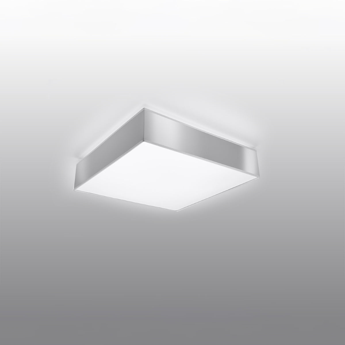 Ceiling Light Platform Square 25 gray