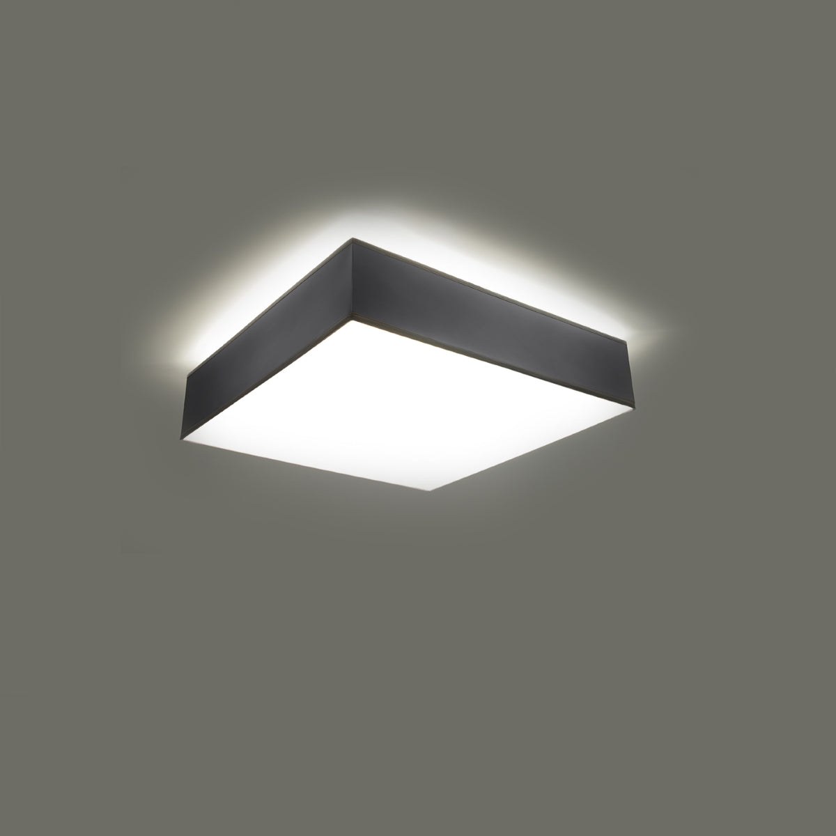 Ceiling Light Platform Square 25 gray