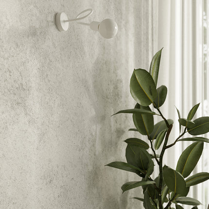 Lustre Loop Moderne 5 blanc