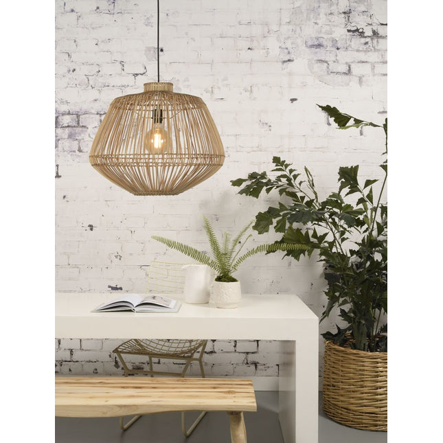 Madagascar Natural Rattan Suspension Ø60 cm