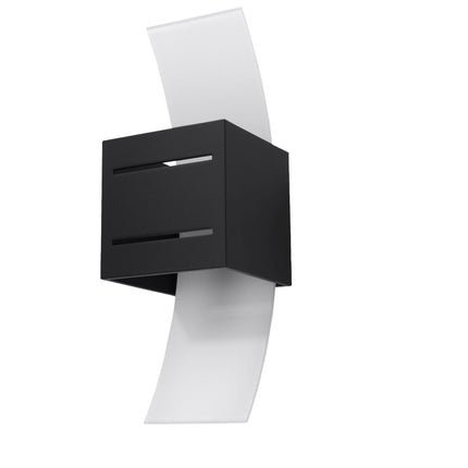 Rampe Créative schwarze Wandleuchte
