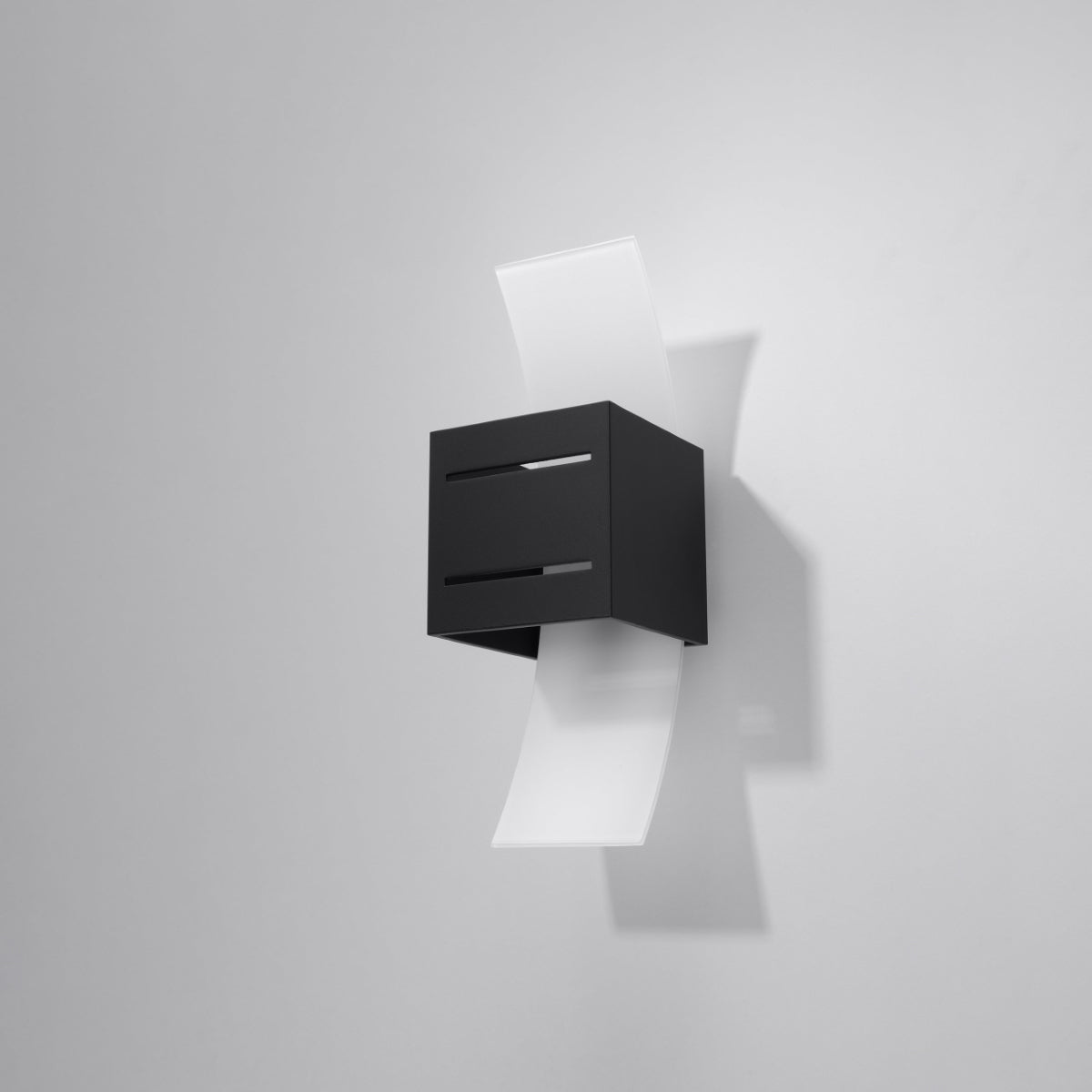 Black Creative Ramp Wall Light