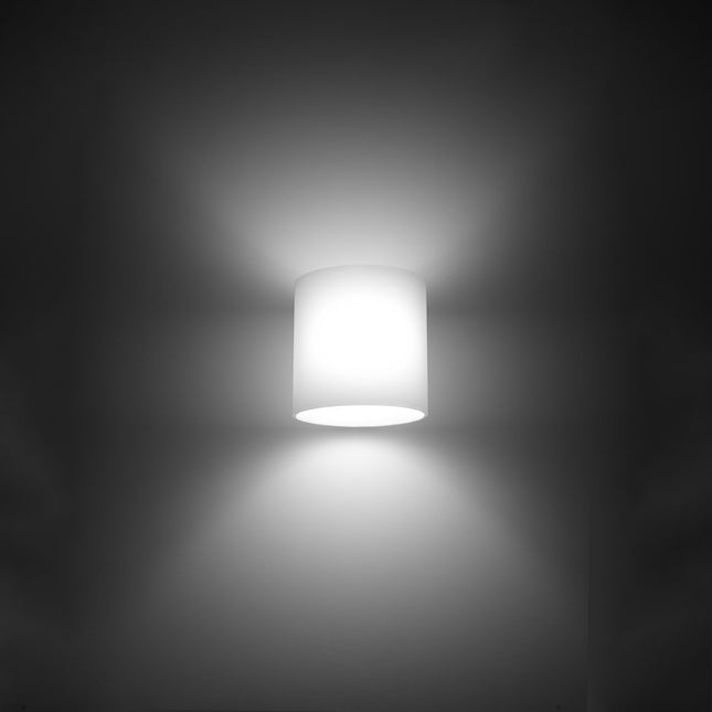Applique Cylindre en Verre