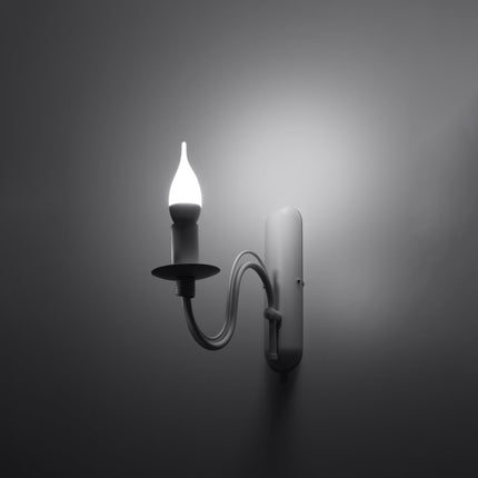 Applique Bougie Moderne blanc