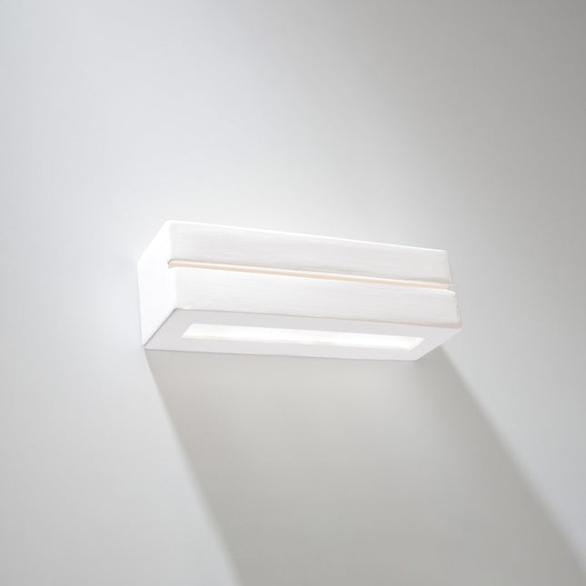 Applique Bloc Horizontal Ligne Céramique