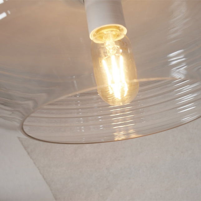 Plafonnier Verona Verre Transparent 35 cm