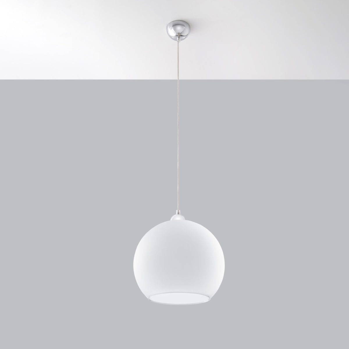 Lampe Pendante Bulle blanc