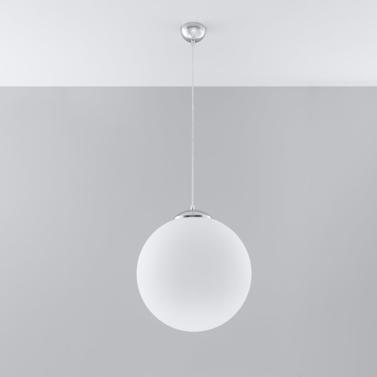 Sphere 40 chrome pendant lamp