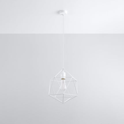 Lampe à suspension Gaspare blanc