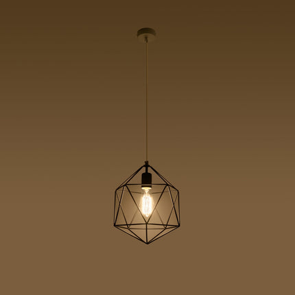 Gaspare black pendant lamp