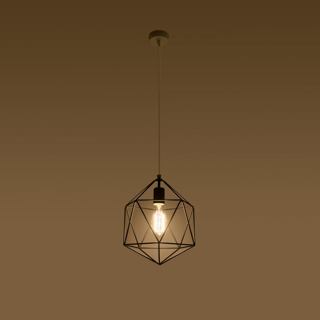 Lampe à suspension Gaspare noir