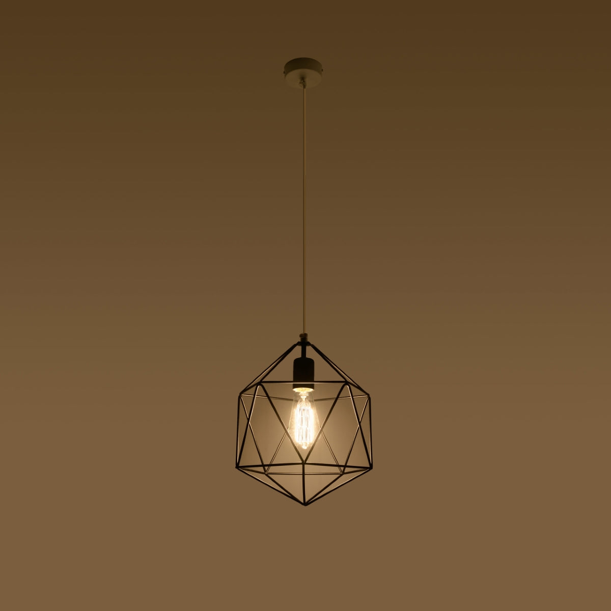 Gaspare black pendant lamp