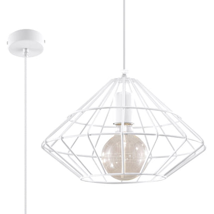 Umberto white pendant lamp