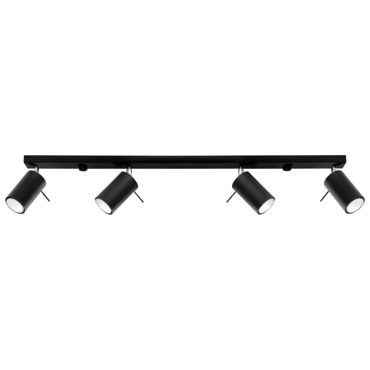 Directional 4L LED ceiling light black