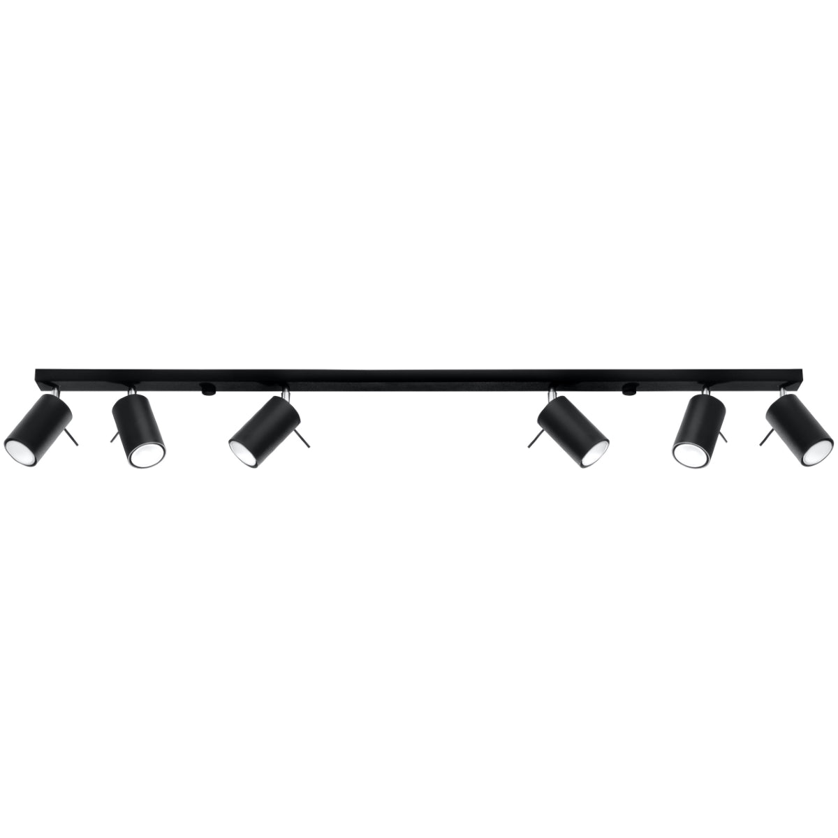 6L LED Directional Ceiling Light Black