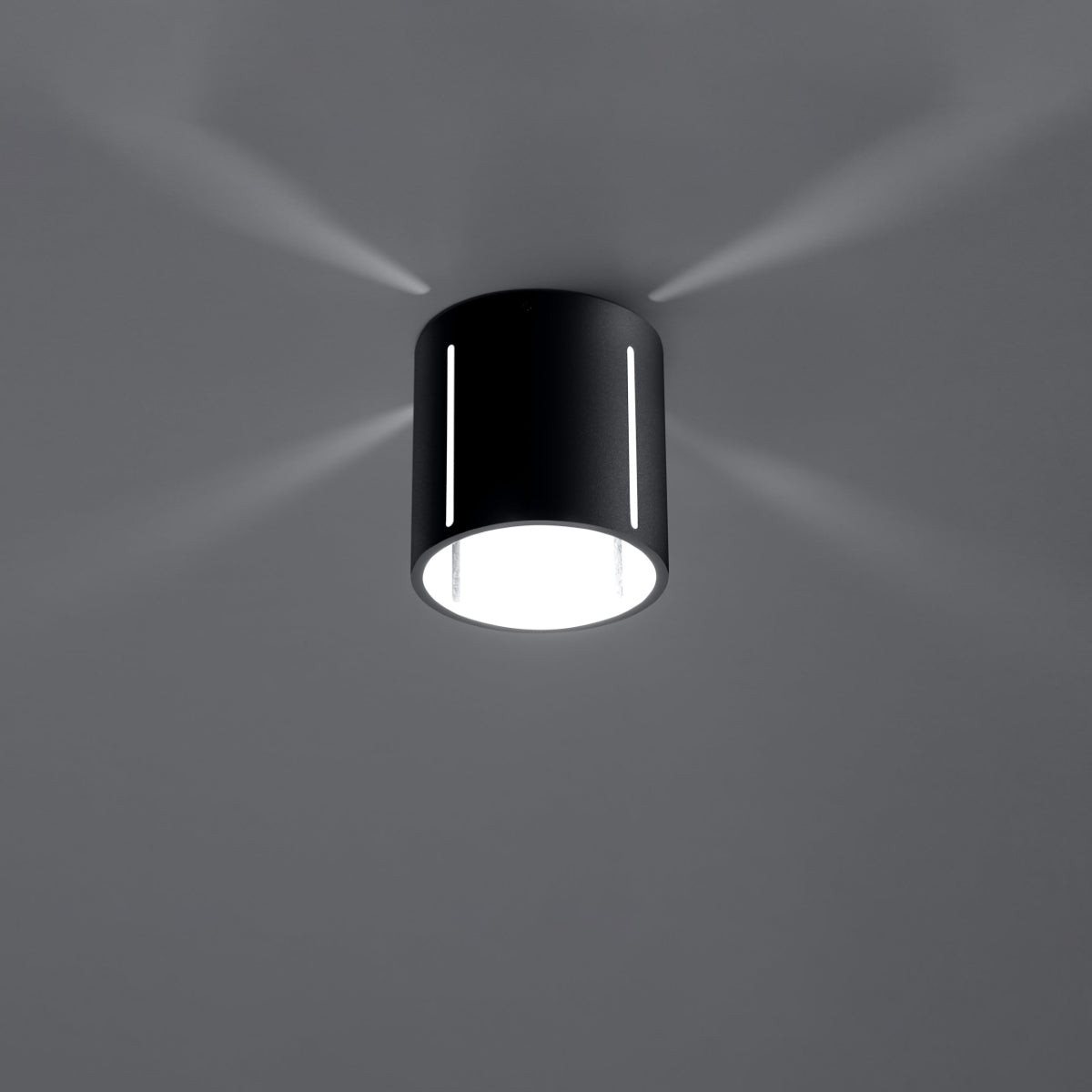 Nordic Black Cup Ceiling Light